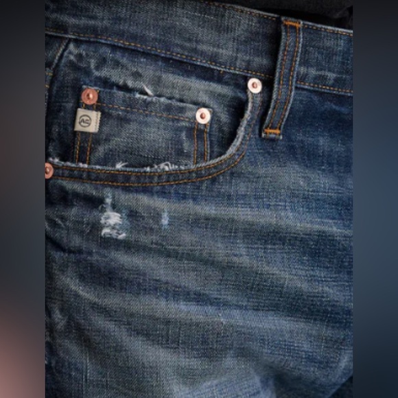 AG ADRIANO GOLDSCHMIED PROTEGE  STRAIGHT JEANS SIZE 34 - Picture 5 of 15